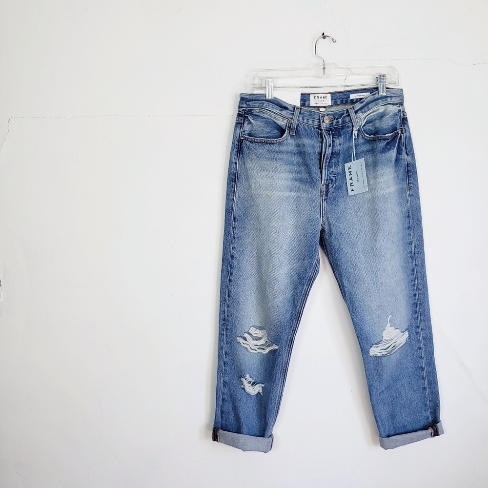 NWT Frame Le Pegged High Rise Straight 29 - Picture 6 of 16
